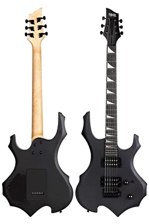 Midex Force-AMP25 Üst Seviye 25 Watt Amfili Elektro Gitar H-H Profesyonel Full Set Aksesuarlı